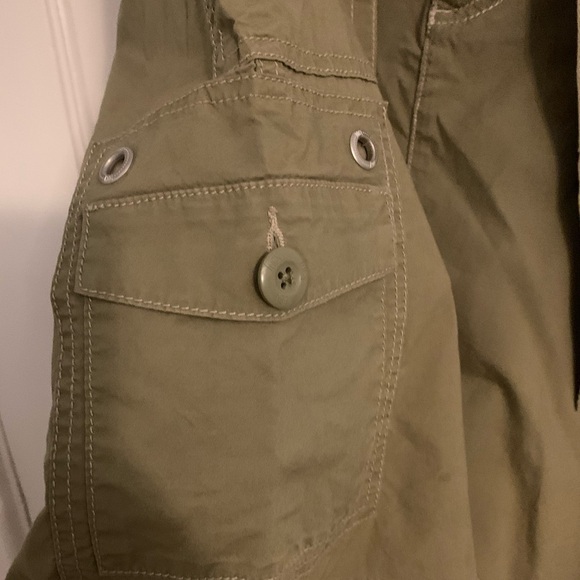 Lucy Olive Green Mini Skirt - Picture 3 of 10